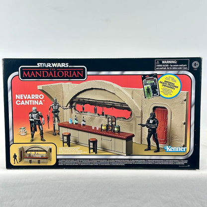 Star Wars playset in its original retail box, featuring image of playset on box with posed action figures. 