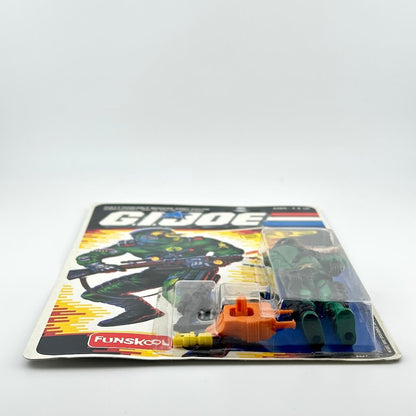 GI Joe action figure in packaging against white background. 