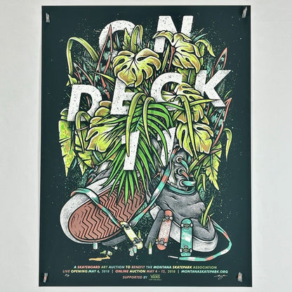 On Deck 11 Skateboard Art Auction - May 2018 - Vans/Twin Home Prints