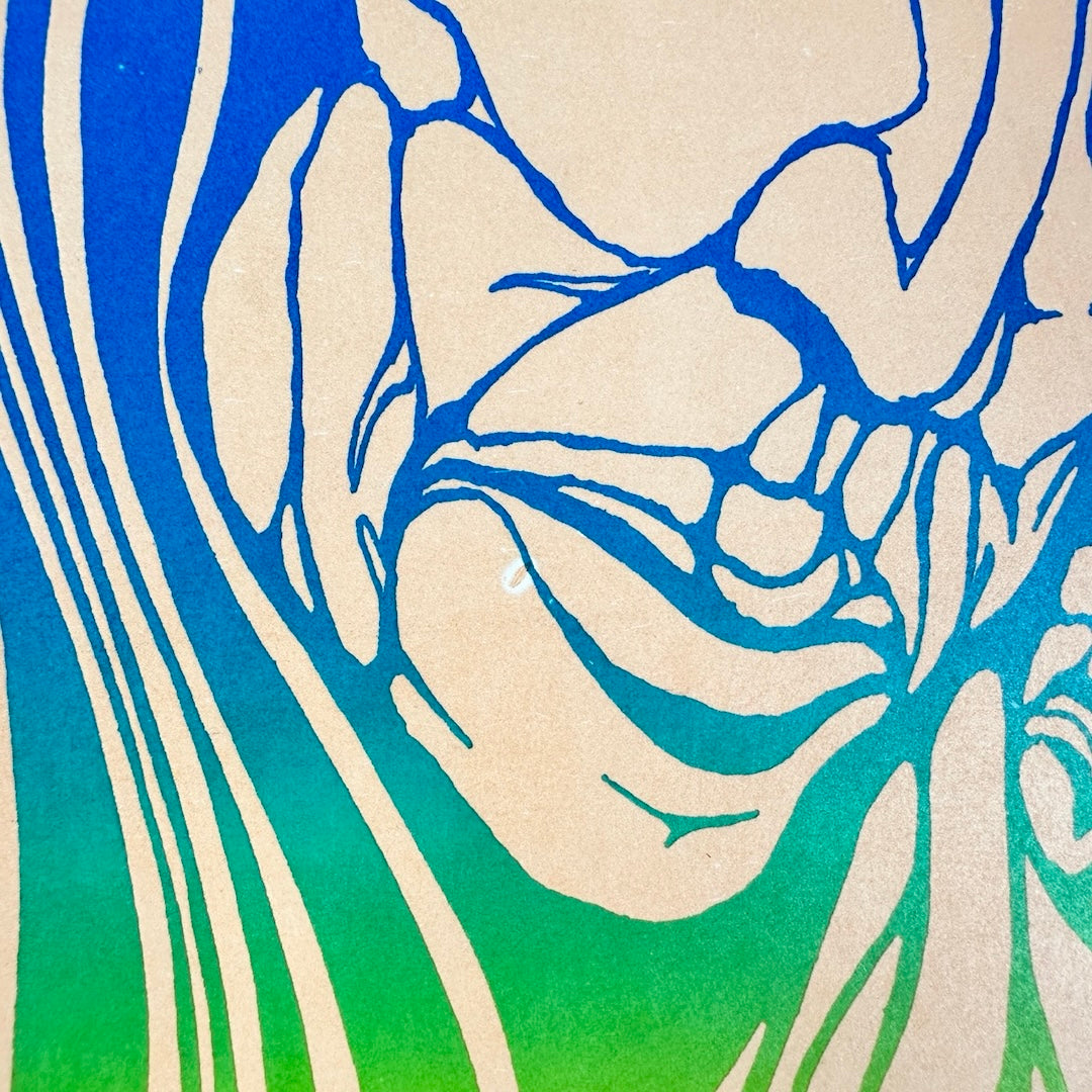 Otis Rush (2nd Print) - 1967 - The Fillmore, CA - Poster by Wes Wilson