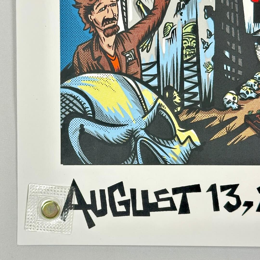 Bottom left corner in mint condition. 
