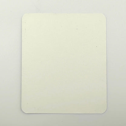 Backside of unused sticker. 