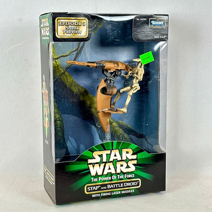 Star Wars toy figure in packaging with 'The Power of the Force' branding