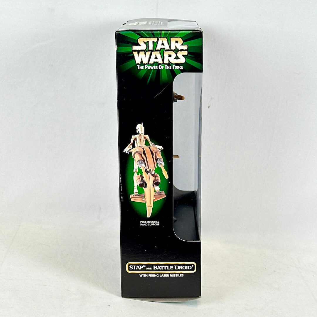 Star Wars toy figure in packaging on a white background