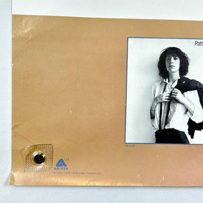 Bottom left corner with creases and wear