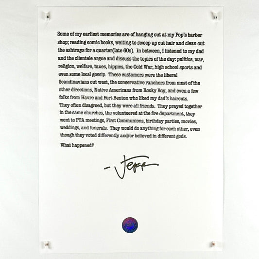 Pearl Jam - 2024 - Missoula, MT - Show Edition by Justin Hampton