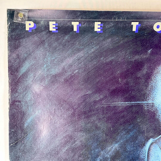 Top left corner with wear to left edge