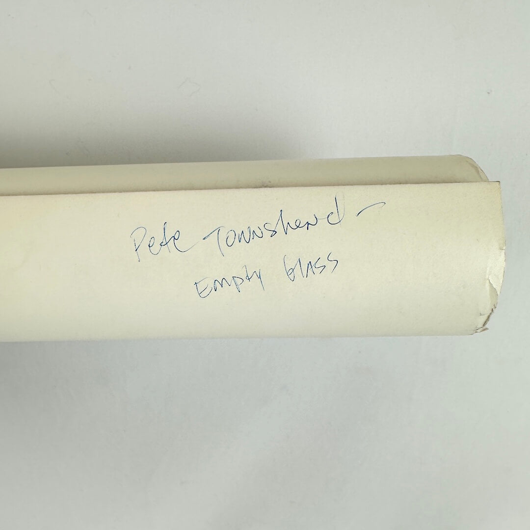 Rolled poster with pen note and some edge wear. 