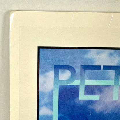 Top left corner of poster in plastic in excellent condition. 
