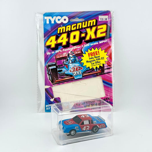Tyco Magnum 440-X2 model car in packaging on a white background