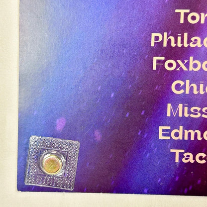 Bottom left corner of poster with some edge wear. 