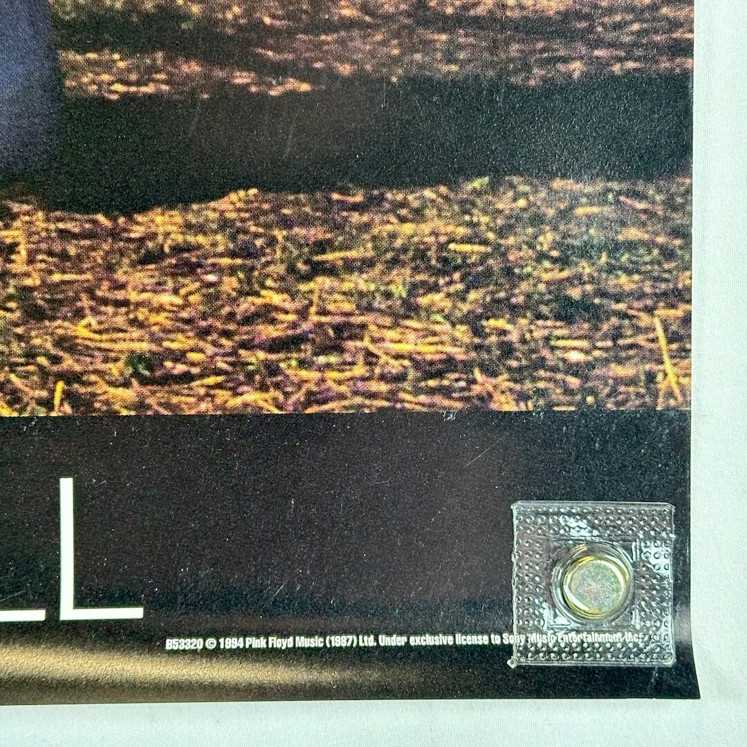 Bottom right corner in good condition with copyright information dating the poster. 