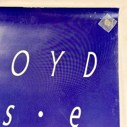 Top right corner with pin holes