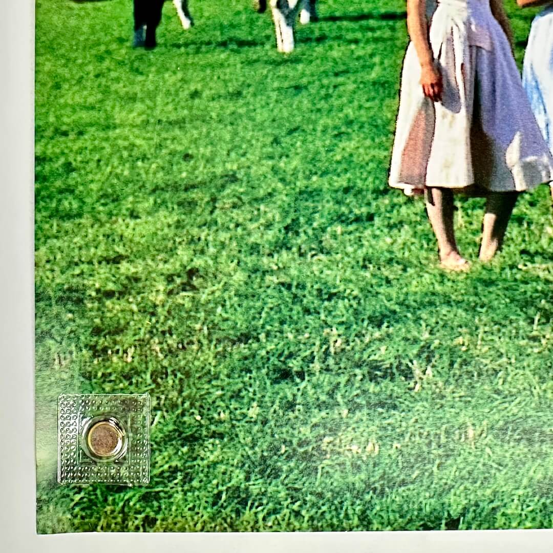 Bottom left corner of poster in good condition. 