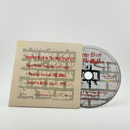 Roger Waters The Wall Promo Foam Brick with CD (Part 2) - 1990 - Mercury Records