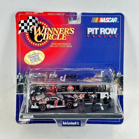 Winner's Circle NASCAR Pit Row Series diecast collectible in packaging on a gray background