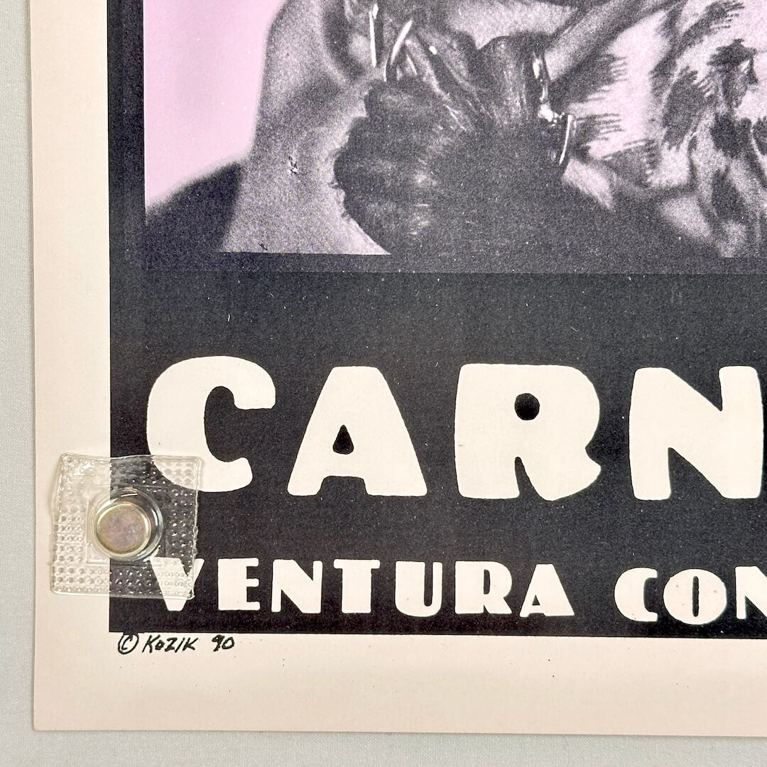 Pixies|1990|Ventura, CA|Signed Kozik Poster|Rockin Rudy's Attic