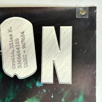 Top right corner of poster with some edge wear.