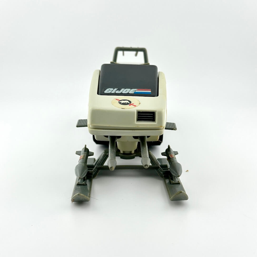 Toy vehicle with 'G.I. Joe' branding on a white background
