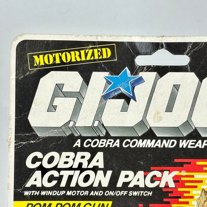 Cobra Pom Pom Gun - 1987 - G.I. Joe Action Pack