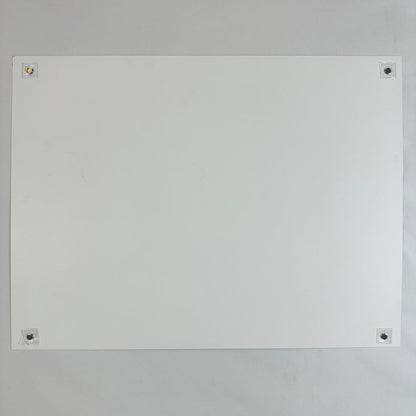 Backside of poster showing no damage to face, corner or edges. 