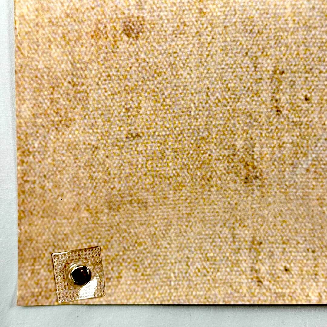 Bottom left corner with no obvious damage