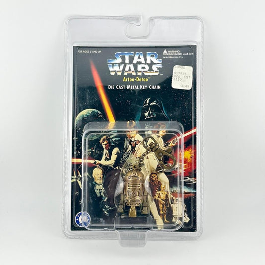 Star Wars action figure keychain in packaging on a white background