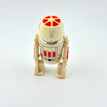 Toy robot model on a white background