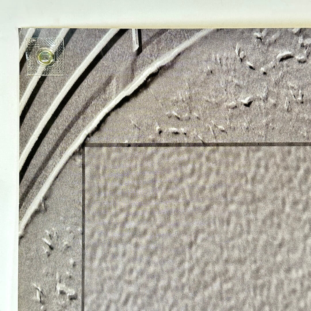 Top left corner in good condition. 