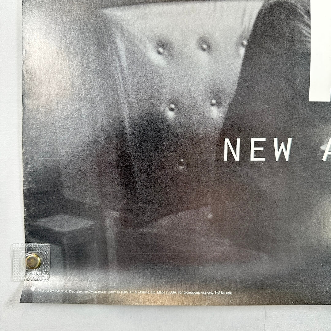 Bottom left corner of poster with some edge wear but in good shape. 