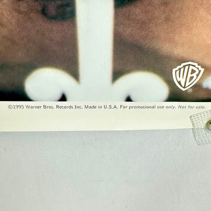 Close up of copyright and promo information at bottom right corner. 