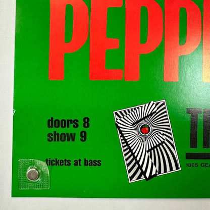 Bottom left corner of poster in mint condition. 