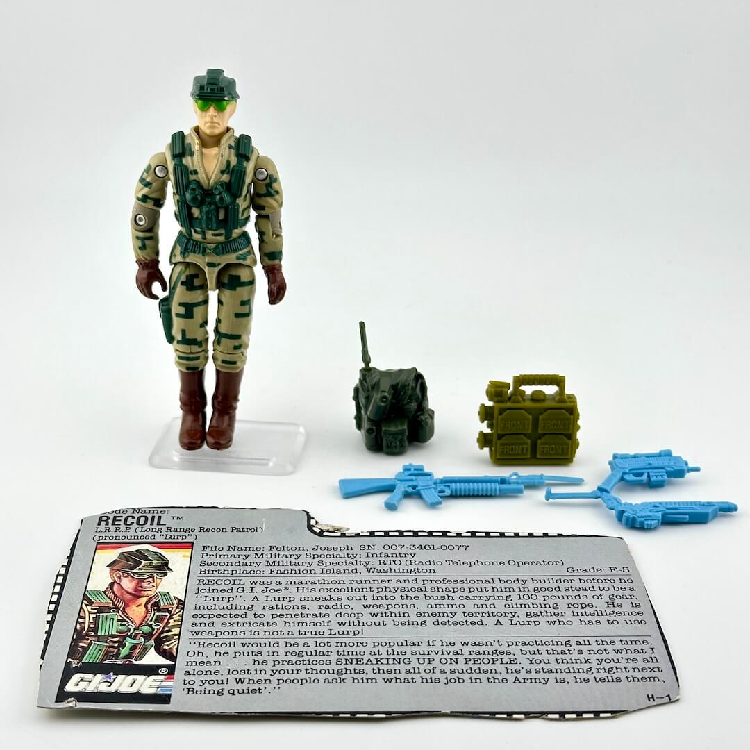 Recoil: Long Range Recon Patrol (L.R.R.P) (V1) - 1989 - G.I. Joe