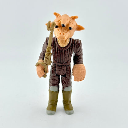Toy figure of a character from a science fiction franchise on a white background