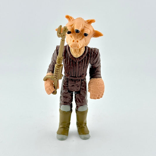 Toy figure of a character from a science fiction franchise on a white background