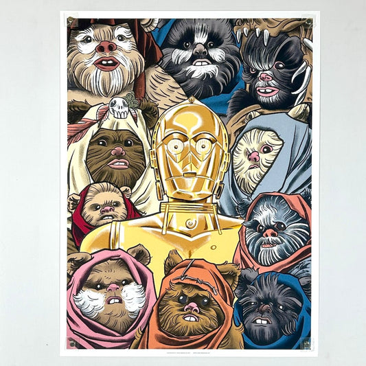 Return of the Jedi - 2022 - Art Print by Justin Morales