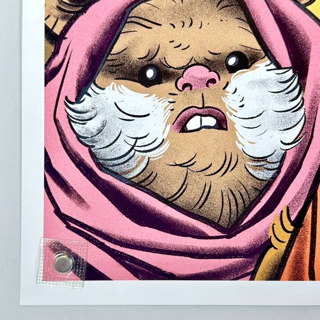 Return of the Jedi - 2022 - Art Print by Justin Morales