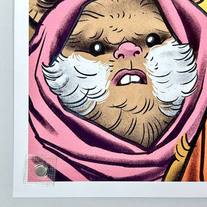 Return of the Jedi - 2022 - Art Print by Justin Morales