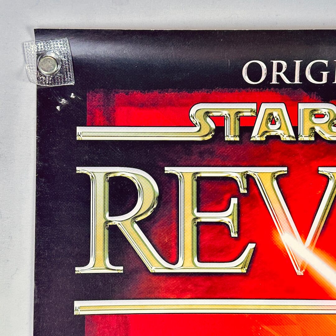 Star Wars-themed product with 'Original Star Rev' text on a red and black background