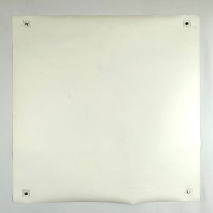 Backside of poster showing no damage. 