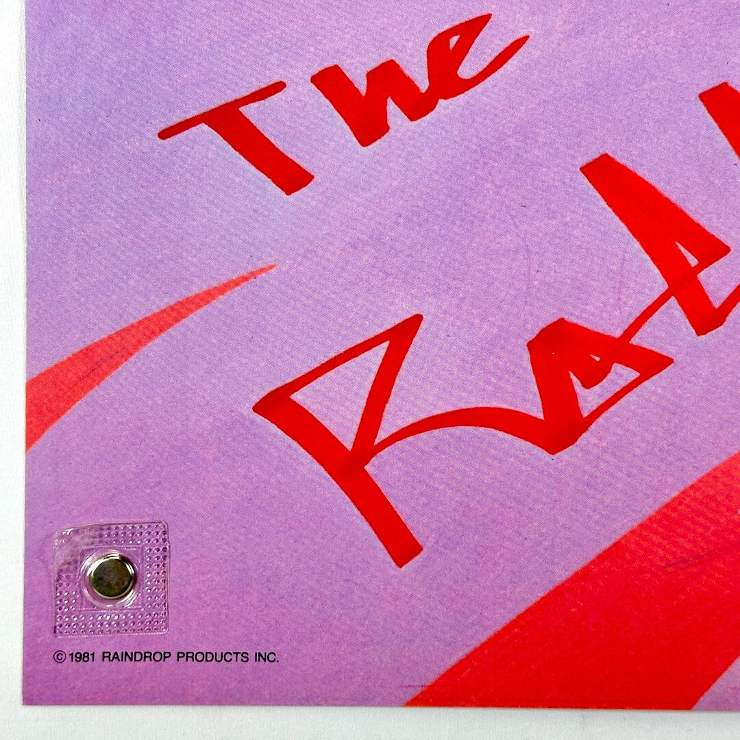 Bottom left corner of poster with crisp corner and clean edges, in mint condition. 