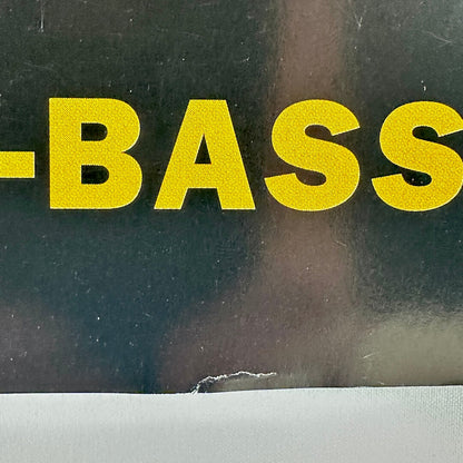 Close-up of small tear at bottom of poster. 