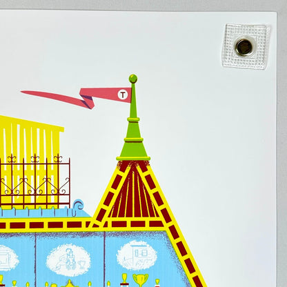 Top right corner of poster in mint condition. 