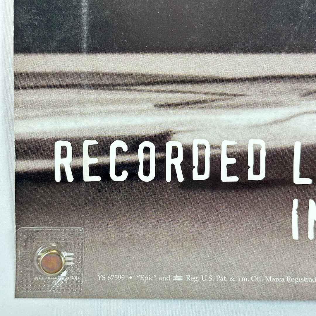 Bottom left corner in good condition. 