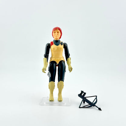 GI Joe action figure with an accessory against white background. 