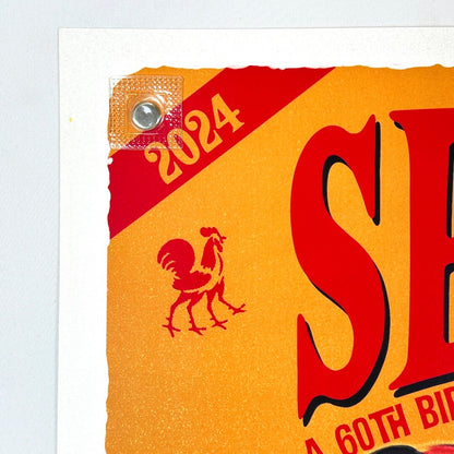 Sessanta - 2024 - Signed Tour Poster by Zombie Yeti & Zoltron