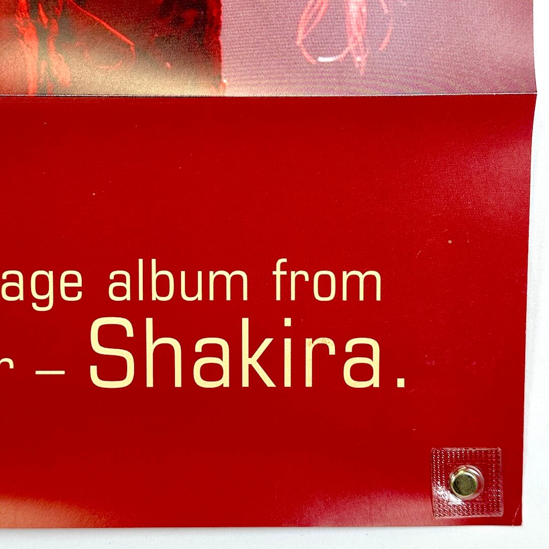 Shakira | 2001 | Record Store Promo Poster | Rockin Rudy's Attic