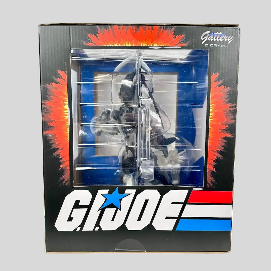 G.I. Joe action figure in packaging with colorful design