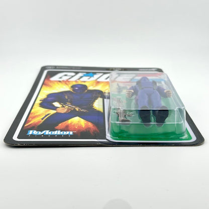 G.I. Joe action figure in display case with character card on white background