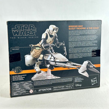 Star Wars toy packaging box, showing the back of the box with product details.